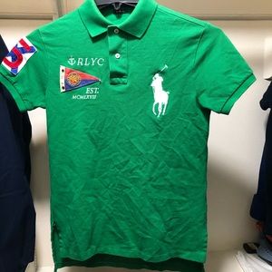 XS Green Ralph Lauren Polo